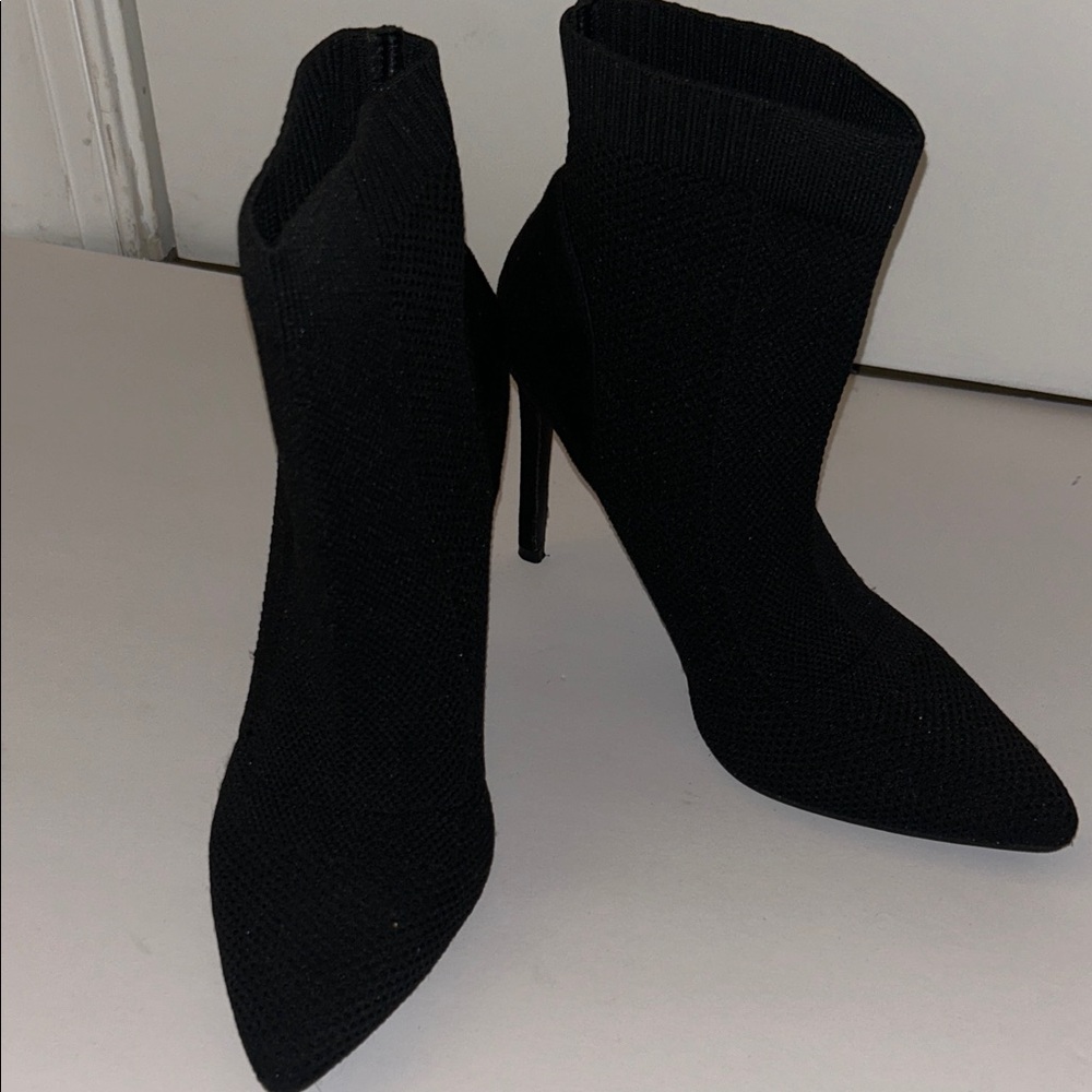Elegant Black Women's Ankle Boots